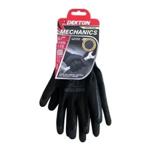Dekton Mechanics Latex Foam Working Gloves, Various Sizes