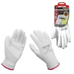 Dekton PU-Coated Decorators Work Gloves, Various Sizes