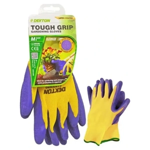 Dekton Touch Grip Latex Coated Gardening Gloves 8/Medium