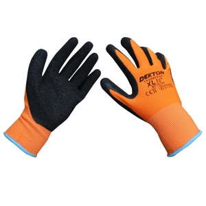 Dekton Tradesman Latex Coated Working Gloves, Various Sizes