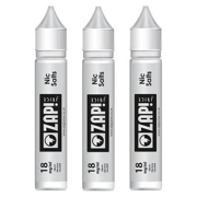 18mg Zap! Juice Nic Salt Shot 10ml (70VG/30PG)