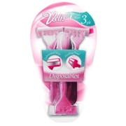 Velis Ladies Disposable Triple Blade Ultra Razors 3 Pack