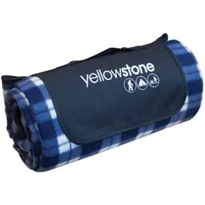Yellowstone Luxury Fleece Blue Tartan Picnic Rug 200cm x 150cm