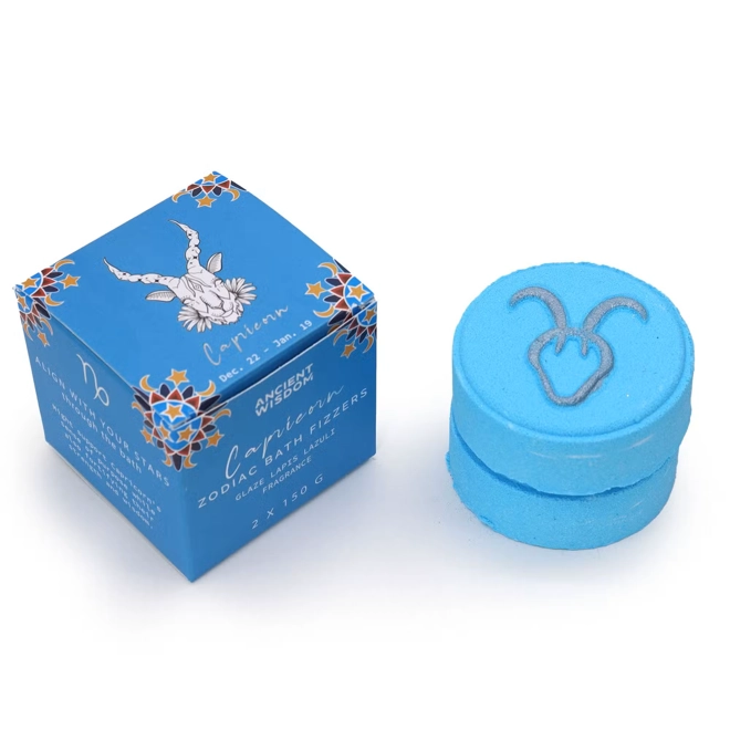 product Image for Set of Zodiac Bath Fizzers with Horoscope - Capricorn