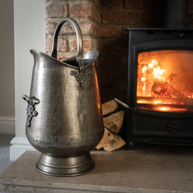 product Image for Antique Pewter Coal Bucket
