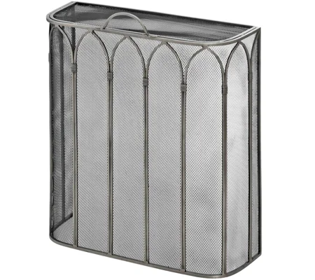 Gothic Antique Pewter Firescreen