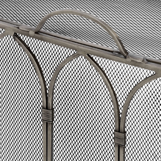 Additional Image for Gothic Antique Pewter Firescreen