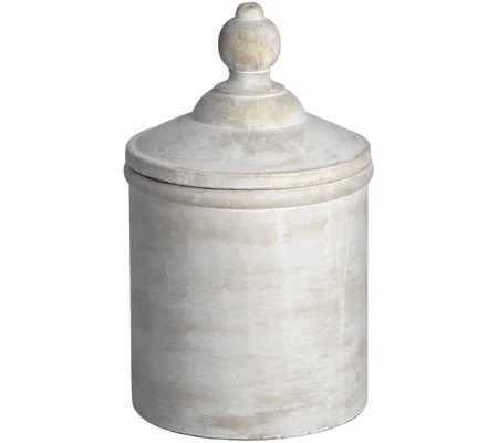 Antique White Cannister