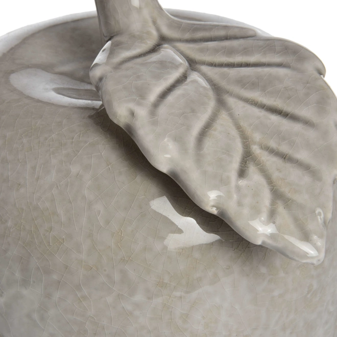 Additional Image for Antique Grey Large Ceramic Apple