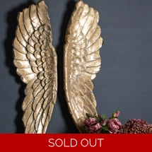 Gold Large Angel Wings