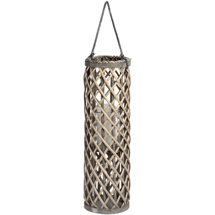 Medium Wicker Lantern w..