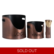 Copper Finish Logs And ..