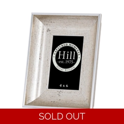 Antique Silver Crackled Effect Photo Frame 4X6