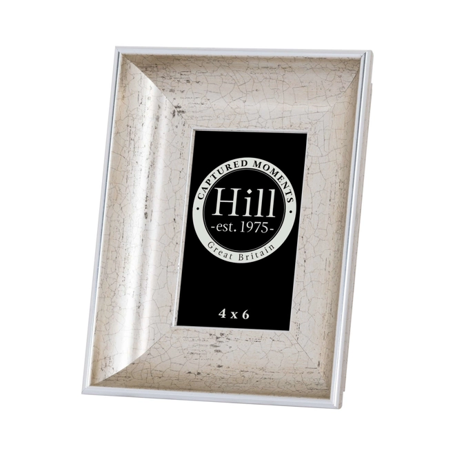 product Image for Antique Silver Crackled Effect Photo Frame 4X6