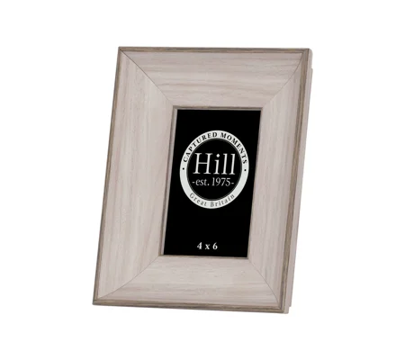 White Washed Wood Photo Frame 4X6
