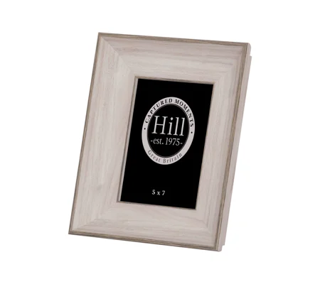 White Washed Wood Photo Frame 5X7