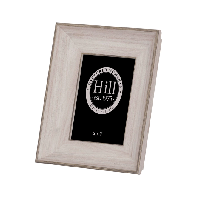 product Image for White Washed Wood Photo Frame 5X7
