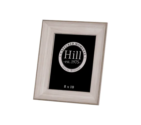 White Washed Wood Photo Frame 8X10