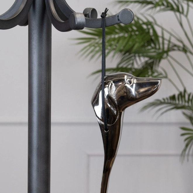 Additional Image for Silver Nickel Dog Head Detail Shoe Horn