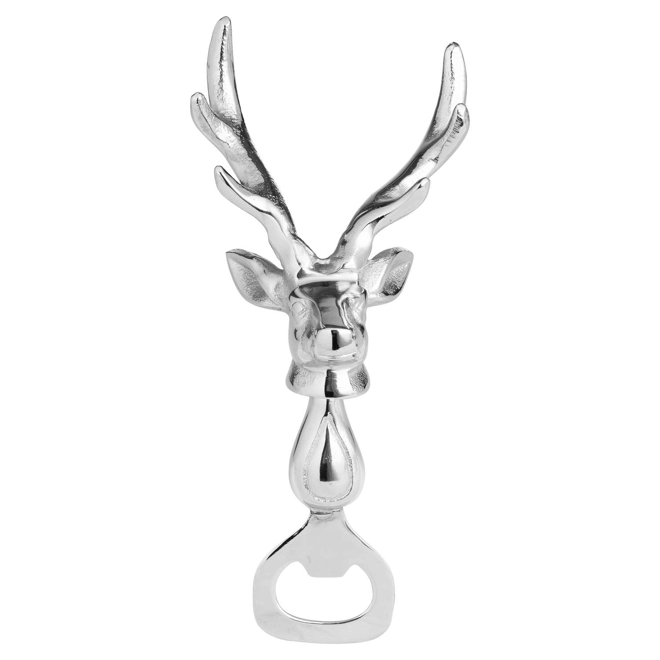 Additional Image for Silver Nickel Stag Head Detail Bottle Opener