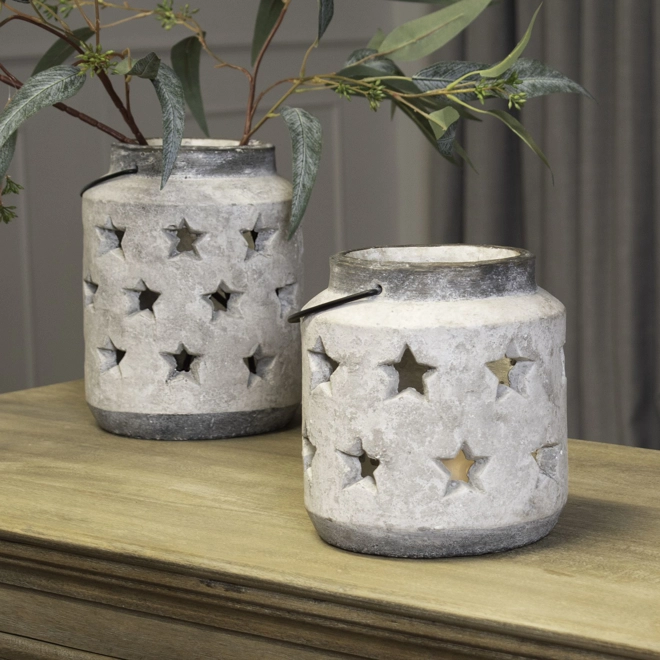 Additional Image for Bloomville Large Stone Star Lantern
