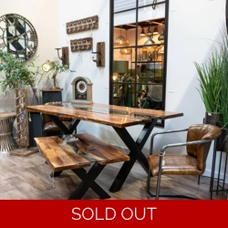 Live Edge Collection River Dining Table