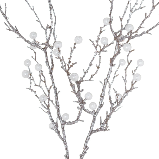 Additional Image for Festive Pearl Decorative Spray