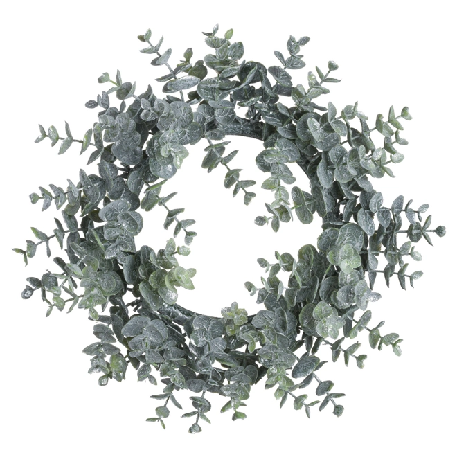 product Image for Large Frosted Candle Wreath