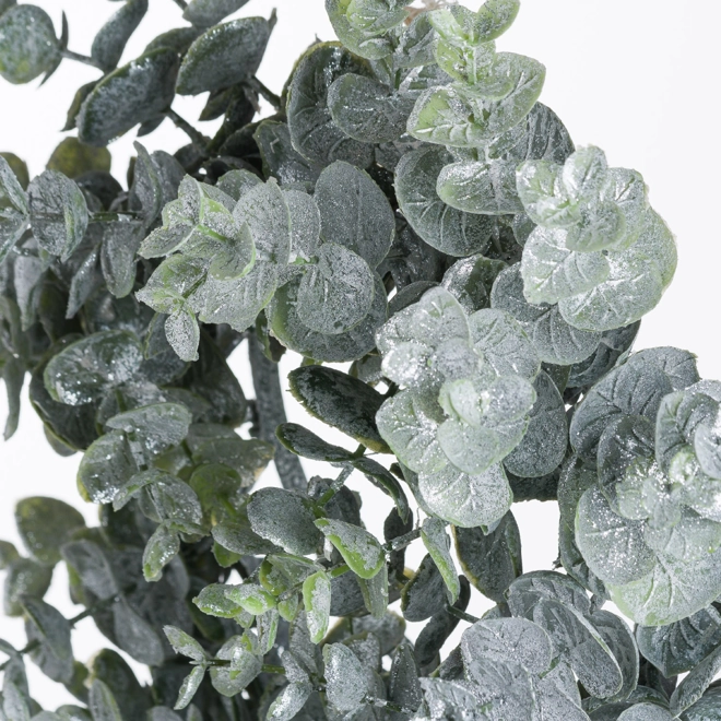 Additional Image for Small Frosted Eucalyptus Candle Wreath