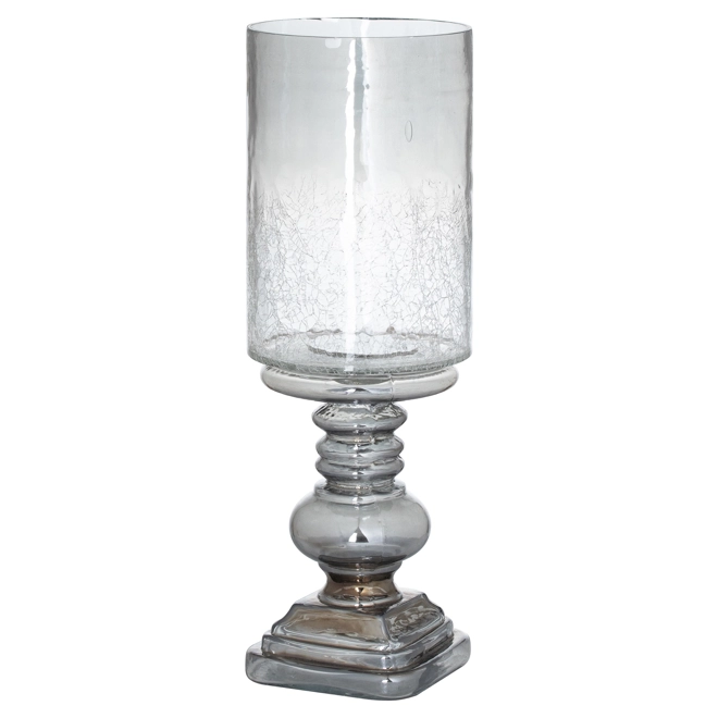 product Image for Smoked Midnight Glass Candle Holder