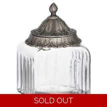 Moroccan Style Lidded Medium Display Jar
