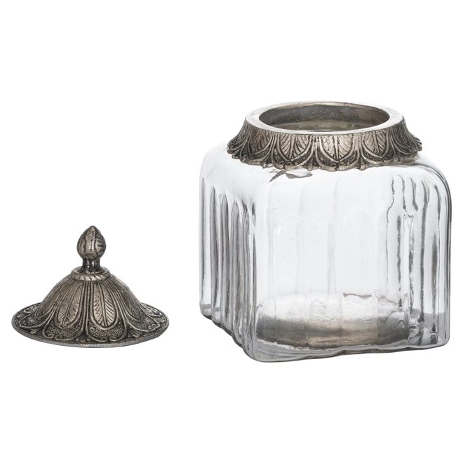 Additional Image for Moroccan Style Lidded Medium Display Jar