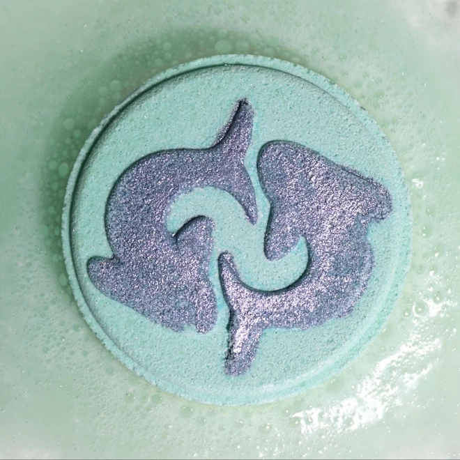 Additional Image for Set of Zodiac Bath Fizzers with Horoscope - Pisces