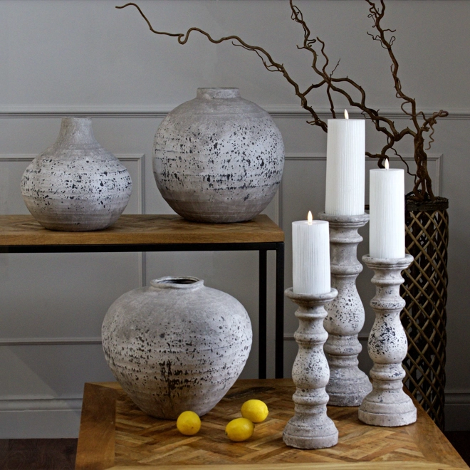 Additional Image for Regola Stone Ceramic Vase