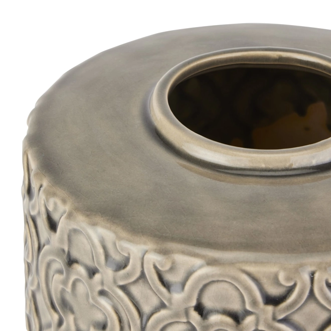 Additional Image for Seville Collection Grey Marrakesh Urn
