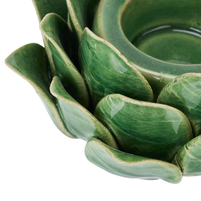 Additional Image for Globe Green Artichoke Tea Light Holder