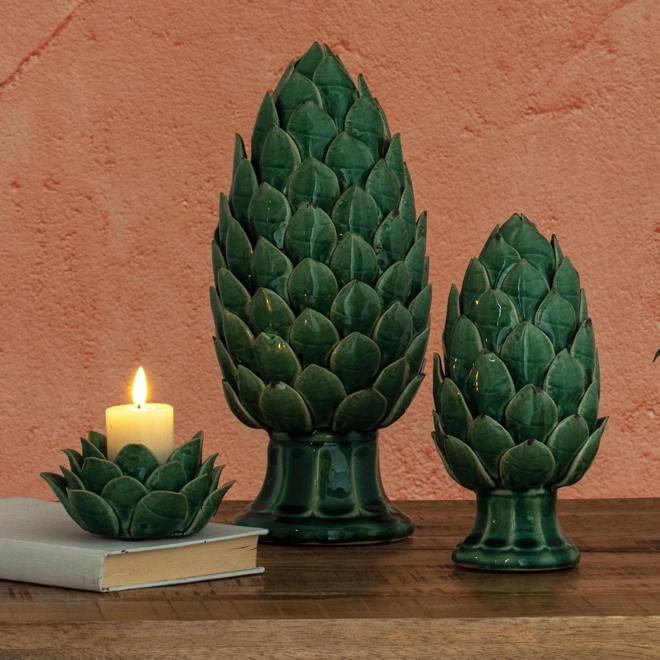 product Image for Globe Green Artichoke Tea Light Holder
