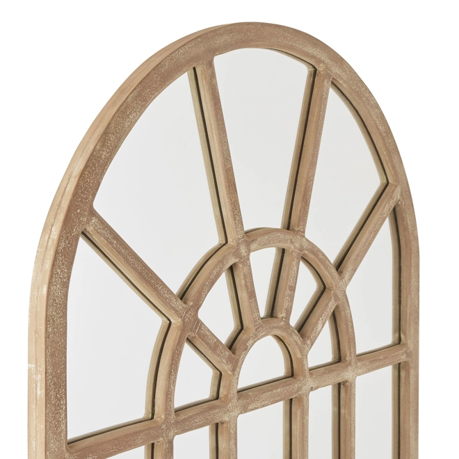 Additional Image for Copgrove Collection Arched Paned Wall Mirror