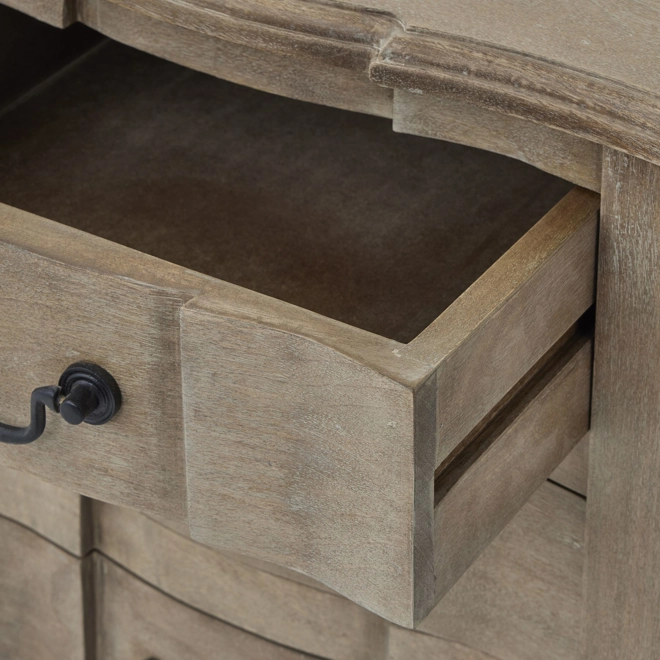 Additional Image for Copgrove Collection 3 Drawer Bedside Table
