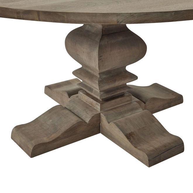 Additional Image for Copgrove Collection Round Pedestal Dining Table