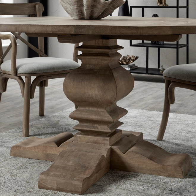 Additional Image for Copgrove Collection Round Pedestal Dining Table