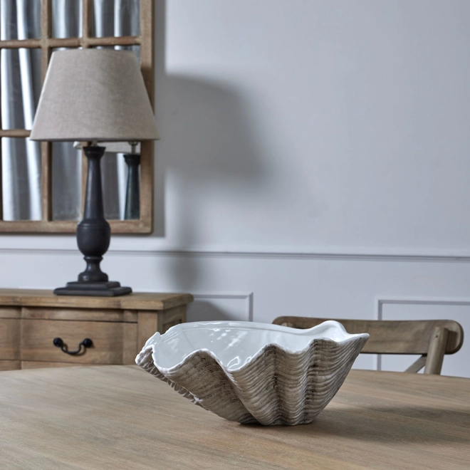 Additional Image for Large Ceramic Adele Shell Bowl