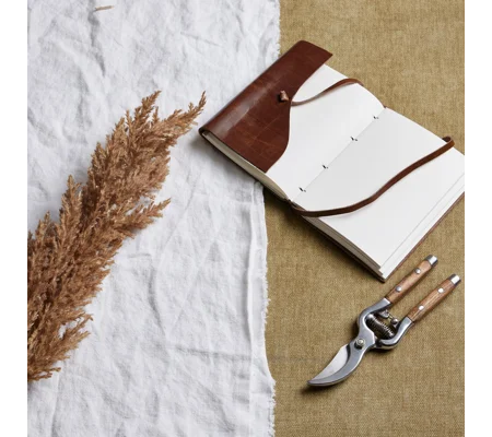 Taupe Faux Dried Pampas Grass Stem