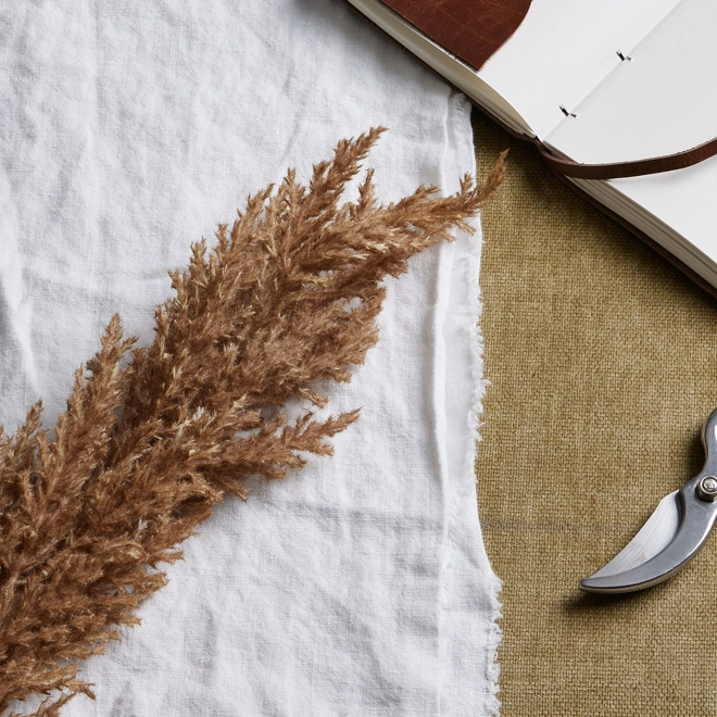 Additional Image for Taupe Faux Dried Pampas Grass Stem