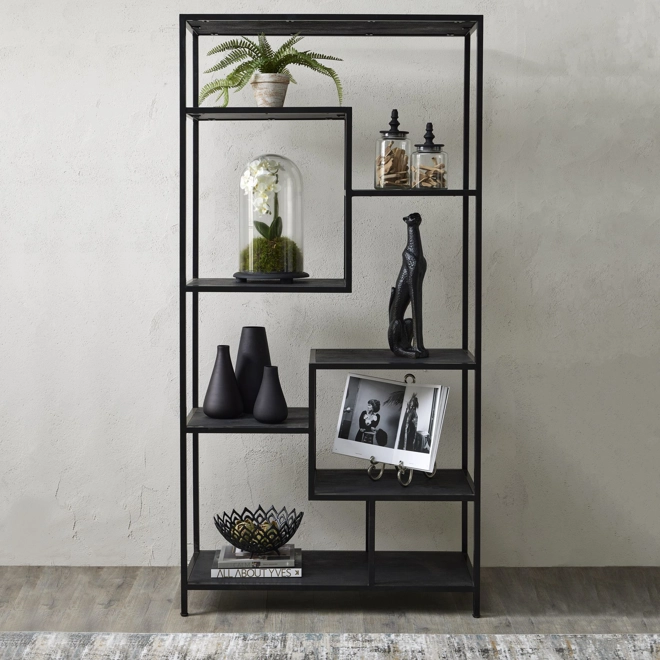 Additional Image for Large Black Multi Shelf Unit