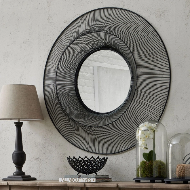 Additional Image for Chico Black Large Wire Mirror