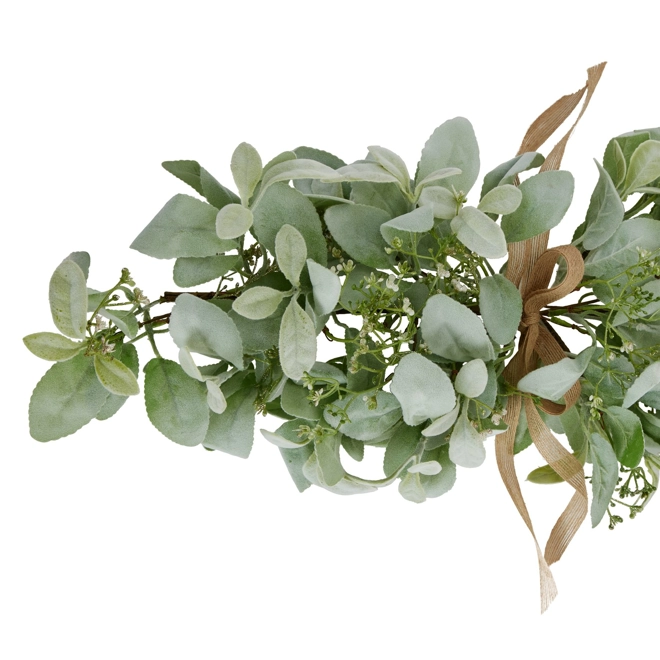 Additional Image for Winter Spray Arrangement With Lambs Ear And Wax Flower