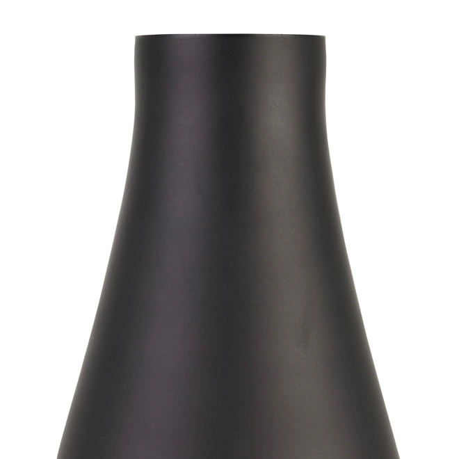 product Image for Black Tapered Tall Glass Vase