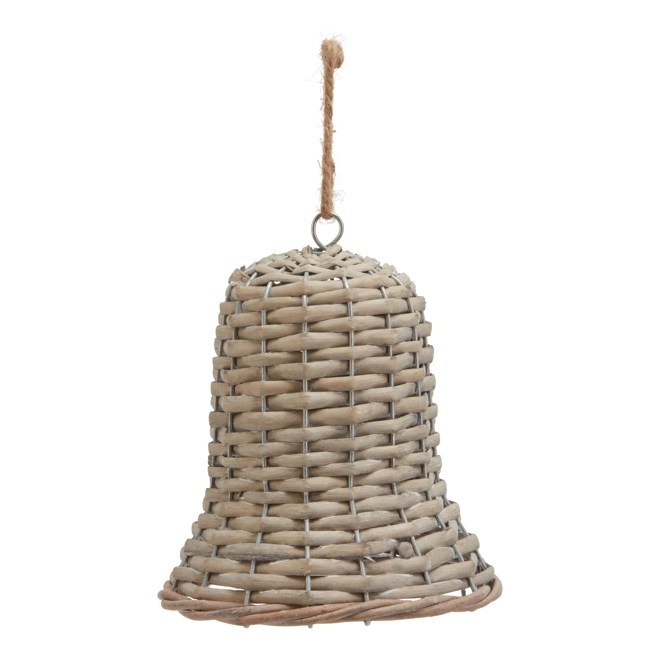 product Image for The Noel Collection Large Wicker Bell Decoration