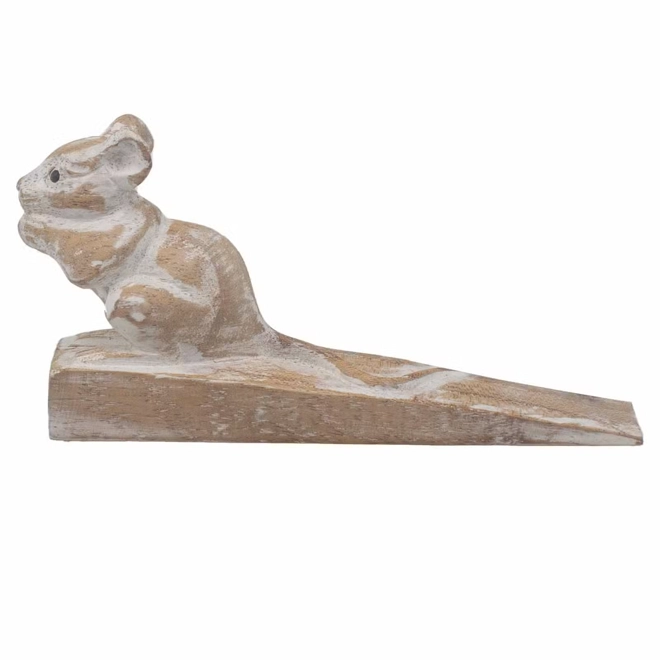 Additional Image for Hand carved Doorstop - Dormouse